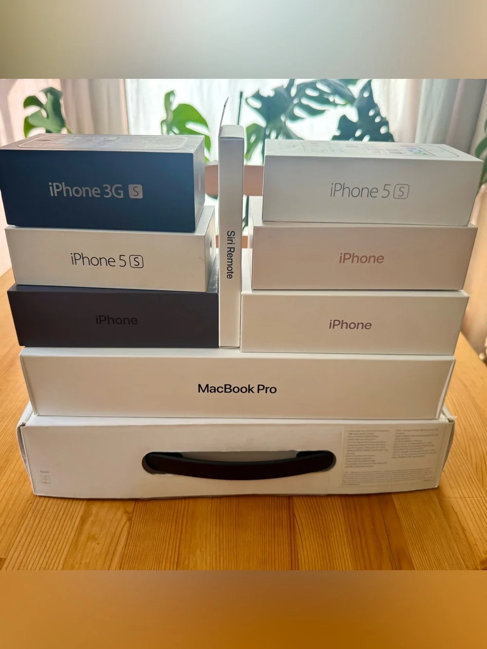 Vintage- Lot of OF 9 Empty Original APPLE Boxes